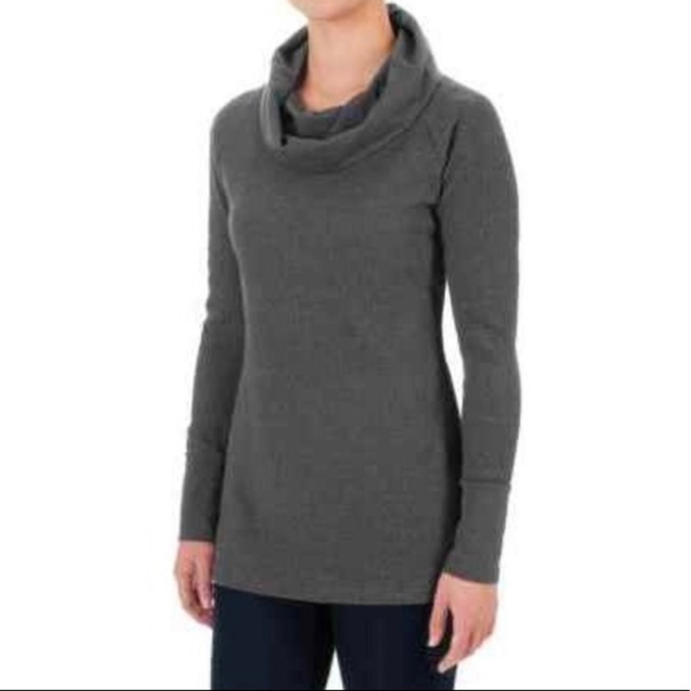 Columbia Grey Weekday Waffle Knit Sweater